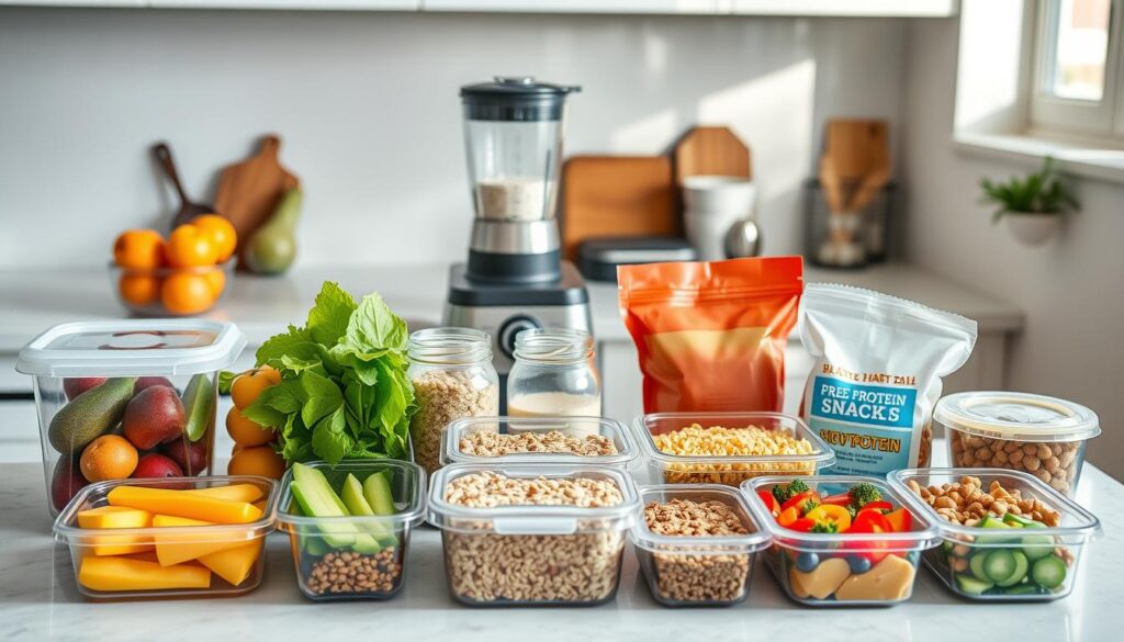 Dorm kitchen meal prep
