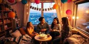 How to host a small birthday celebration in your dorm
