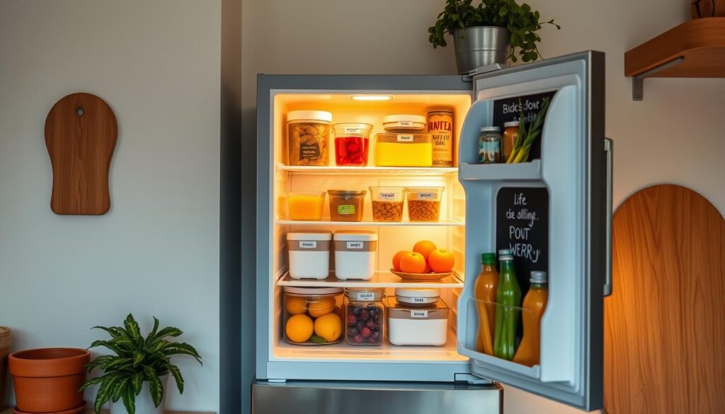 Mini fridge makeover