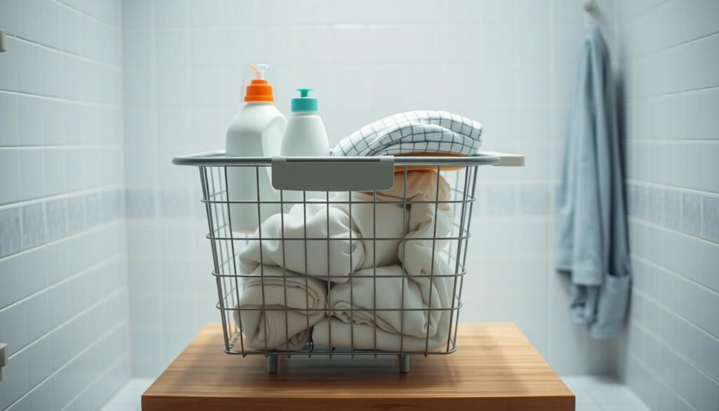 building a portable laundry station for shared dorm bathrooms