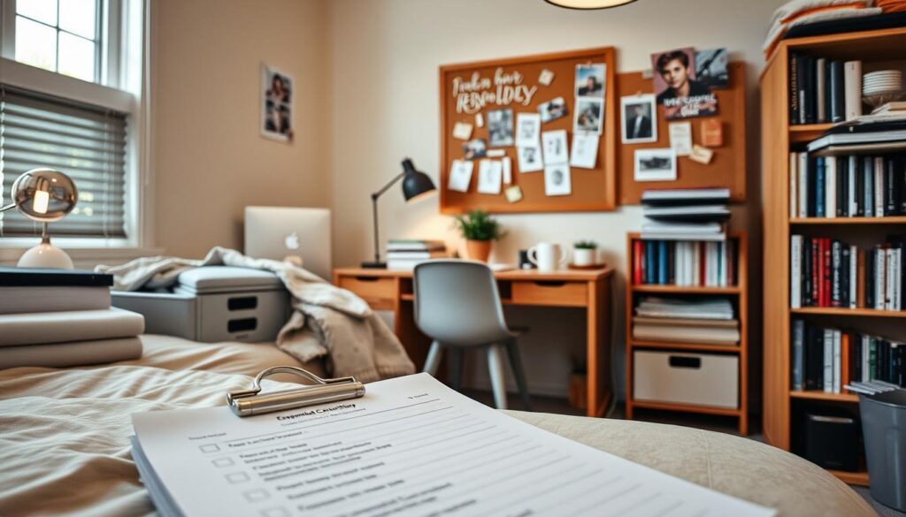 dorm checklist