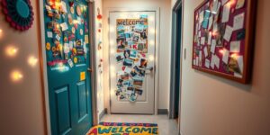 dorm door decoration
