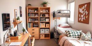 how to keep your dorm clean when sharing with a roommate