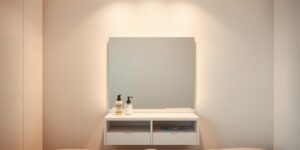 space-saving mirror hacks for small dorms