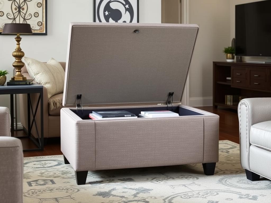 Christopher Knight Home Guernsey Ottoman with storage
