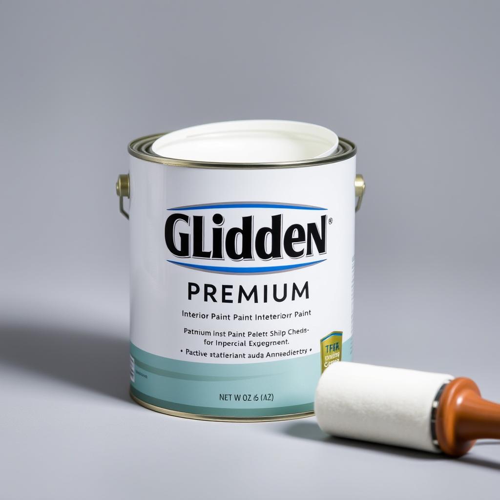 Glidden Premium interior paint, a budget-friendly option for small spaces