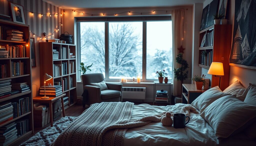 cozy dorm decor