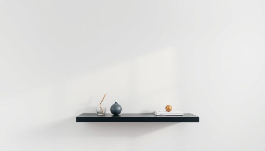 no-drill wall shelves