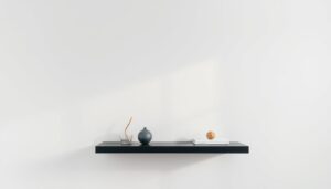 no-drill wall shelves