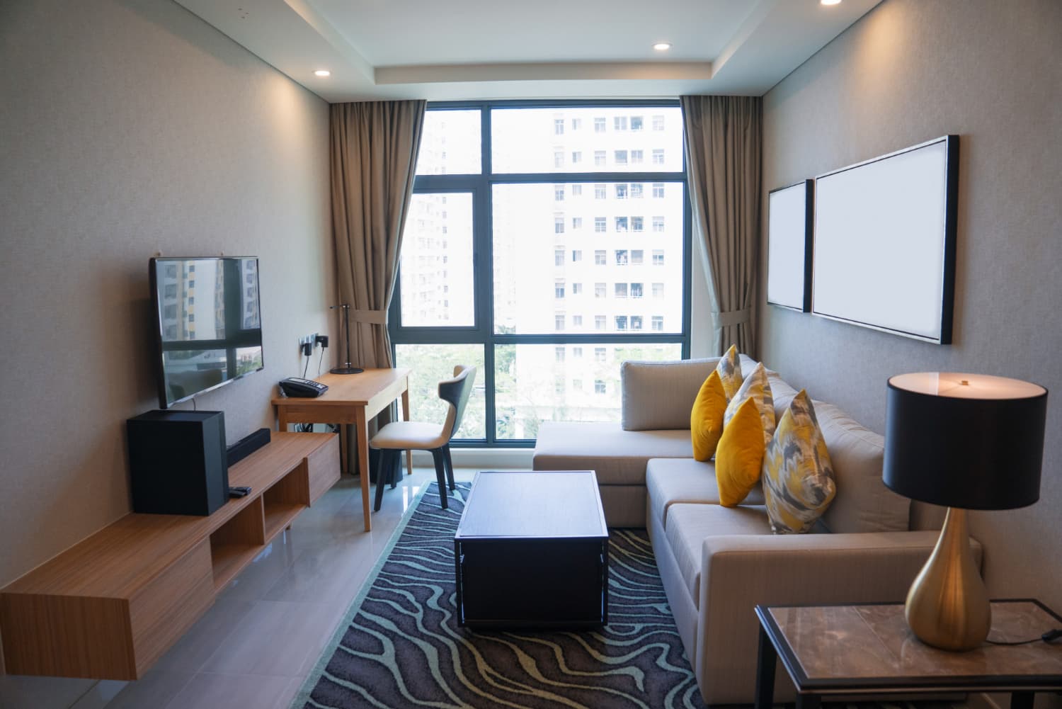 Small apartment living room