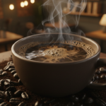 burnt coffee taste