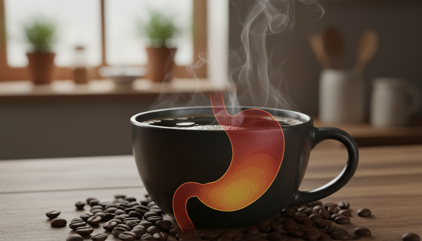 coffee acidity stomach