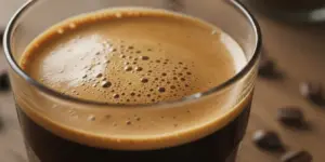 coffee blooming