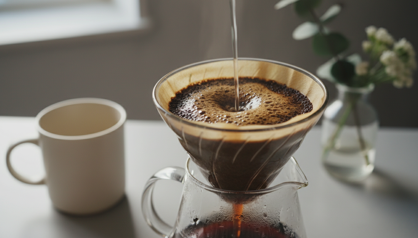 coffee brew agitation