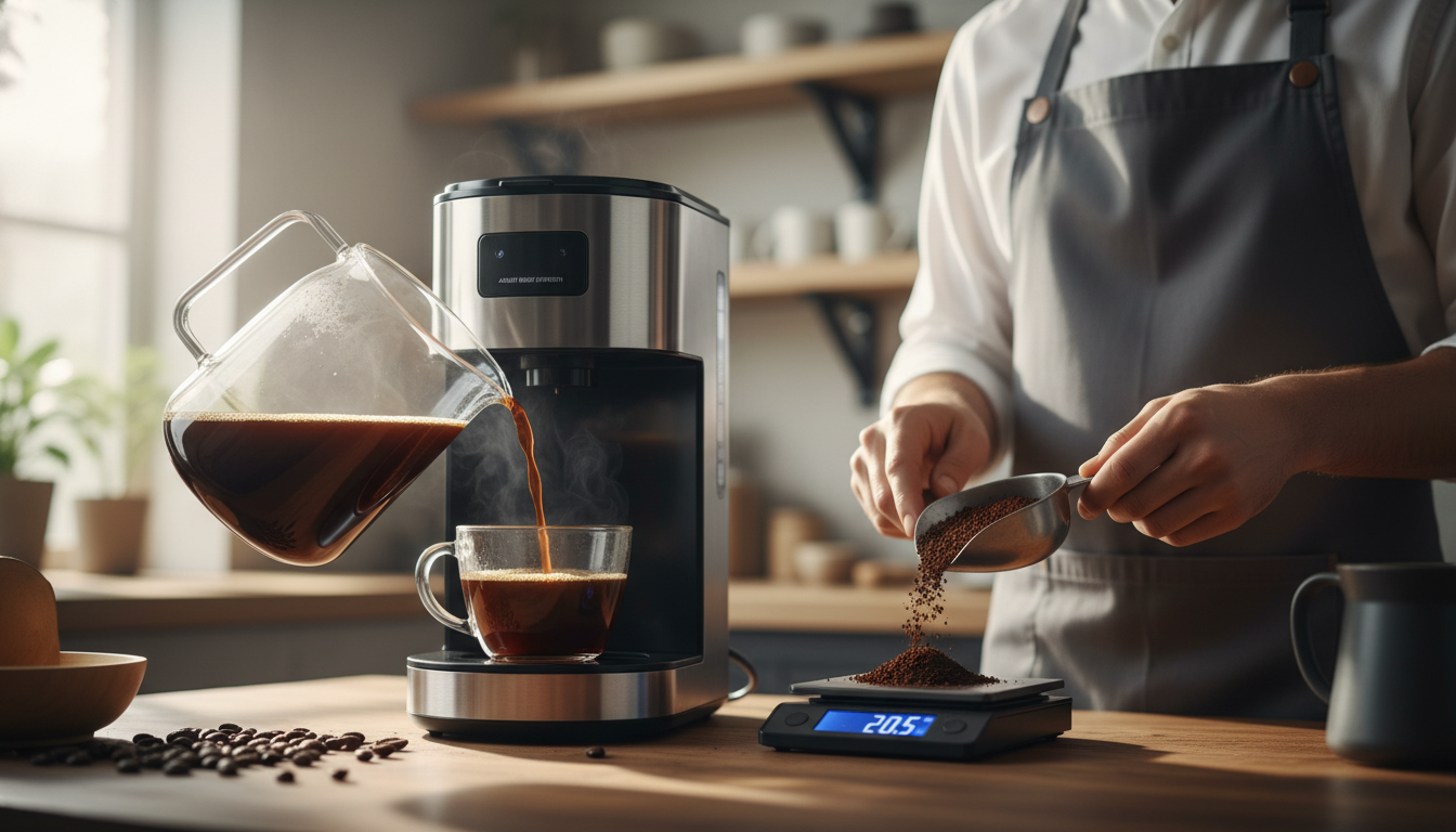 coffee brew strength control