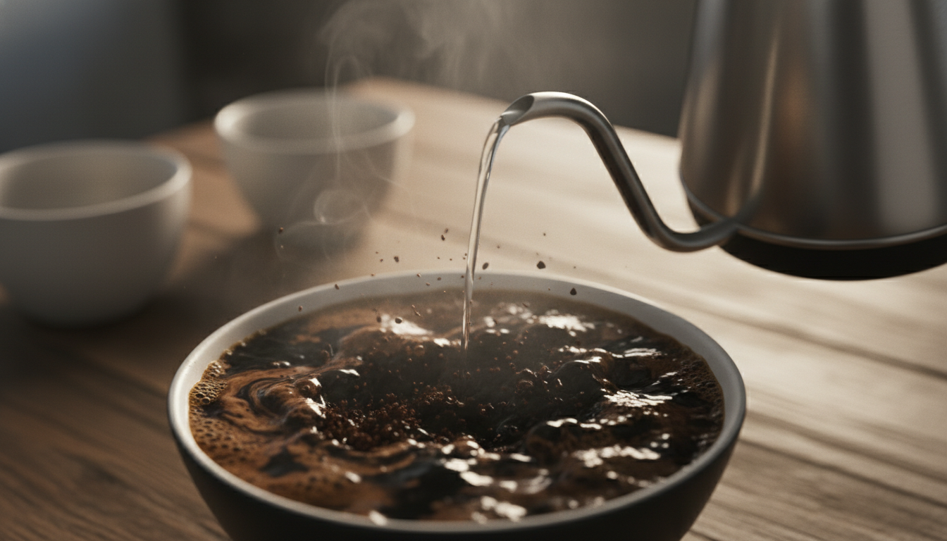 coffee brew turbulence