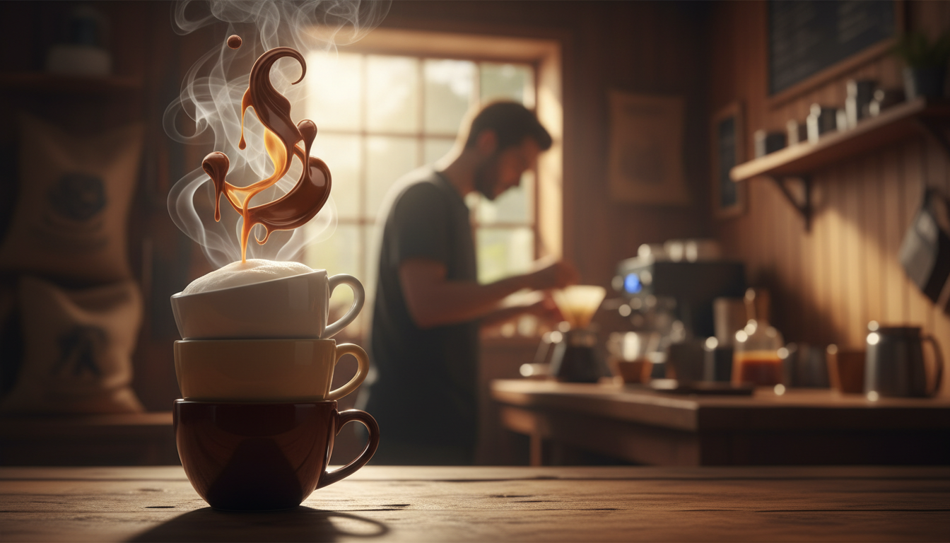 coffee flavor layering