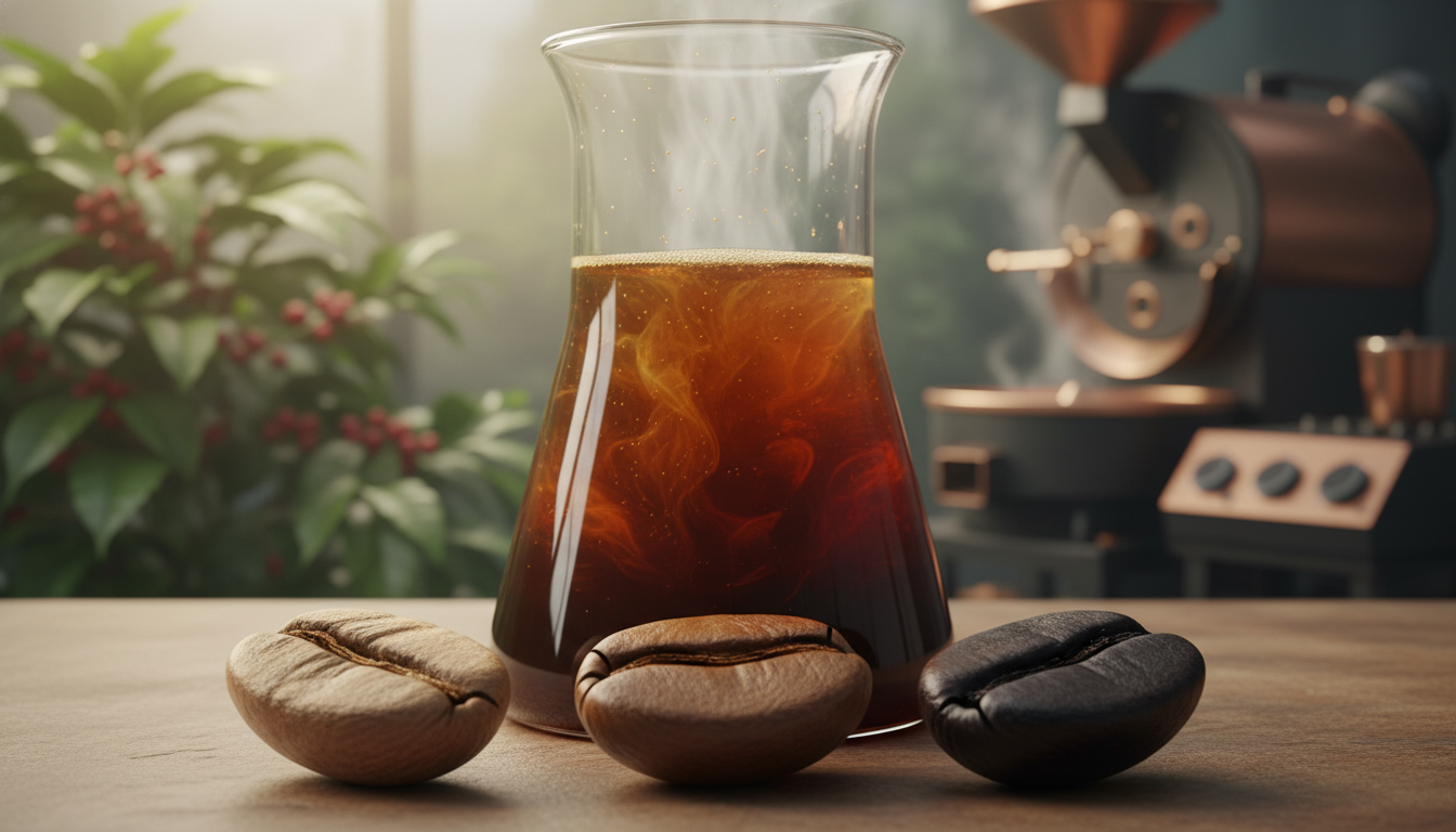 coffee roast solubility