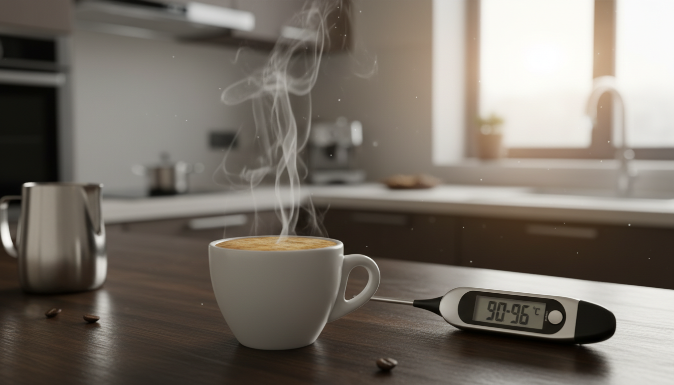 coffee water temperature espresso