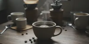 flat coffee taste